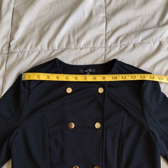 Sexy Military Jacket, Open Back, Stretchy for Women or Bottoms - Picture 14 of 16